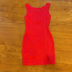 Pitaya Vibrant Red Mini Dress